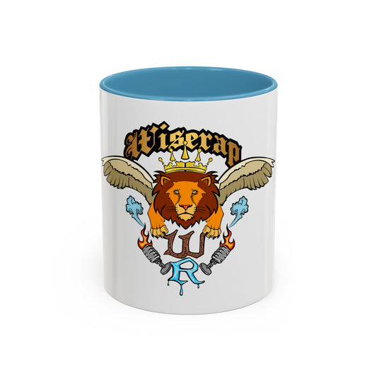 WiseRap Lion Accent Coffee Mug (11, 15oz)