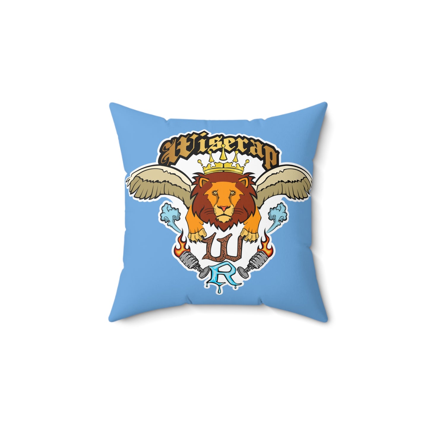 WiseRap (Skys The Limit) Lion Pillow